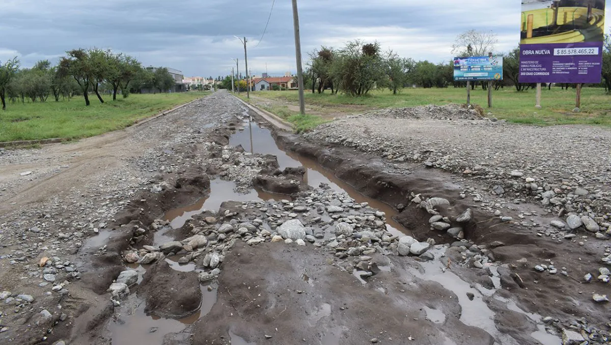 Barrios enteros anegados, la muestra de una gestión ineficaz e incompetente
