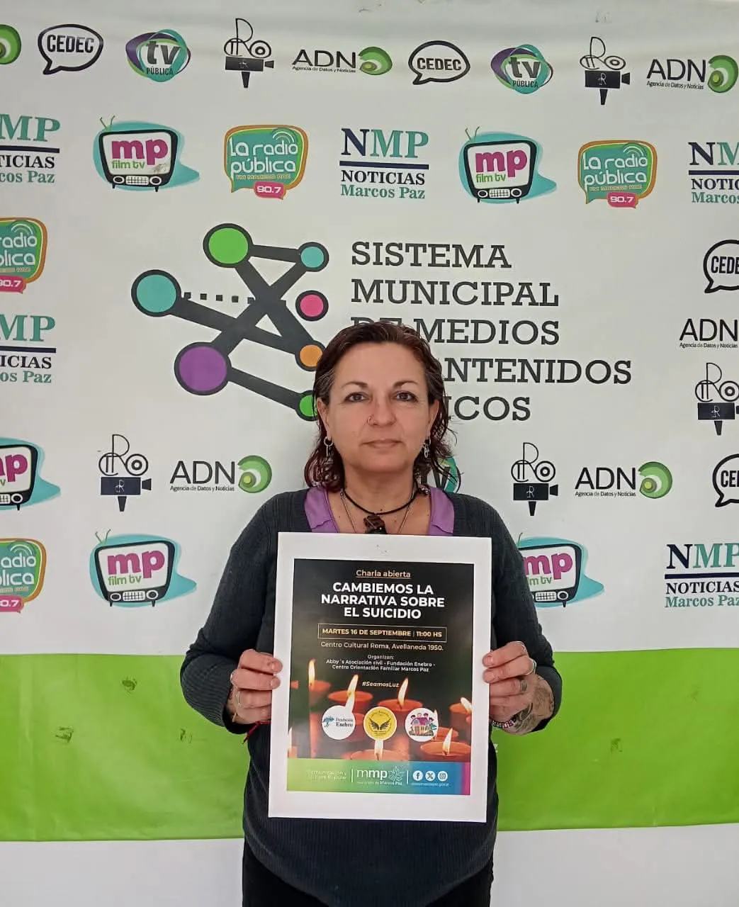 Actividades por el mes de la prevención del suicidio en Marcos Paz