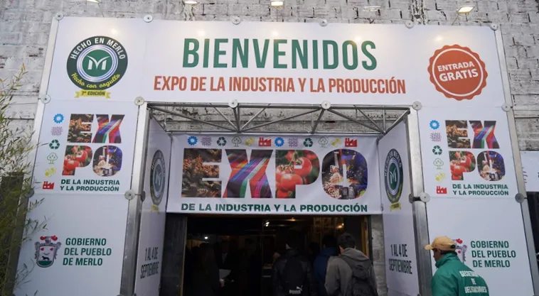 Comenzó la expo “Hecho en Merlo”, con lo mejor de la Industria y la Producción local